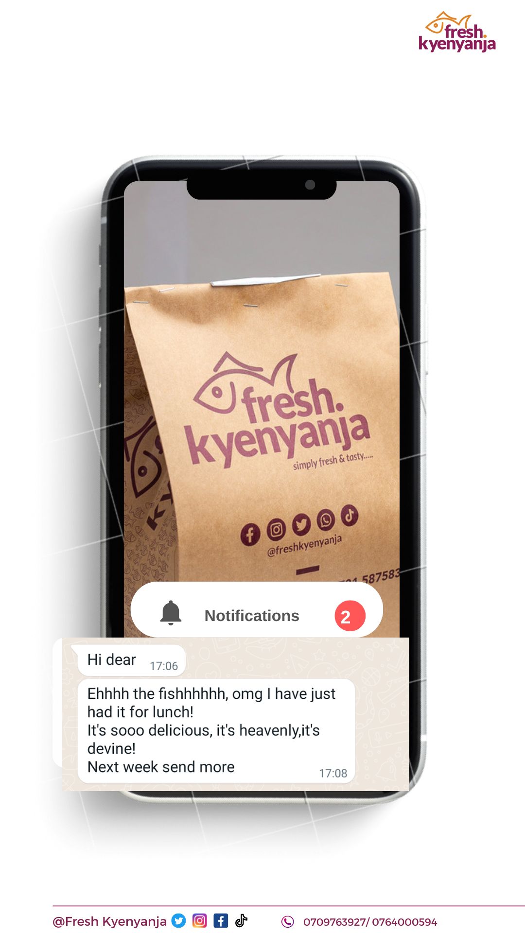 Healthy grilled fish meal